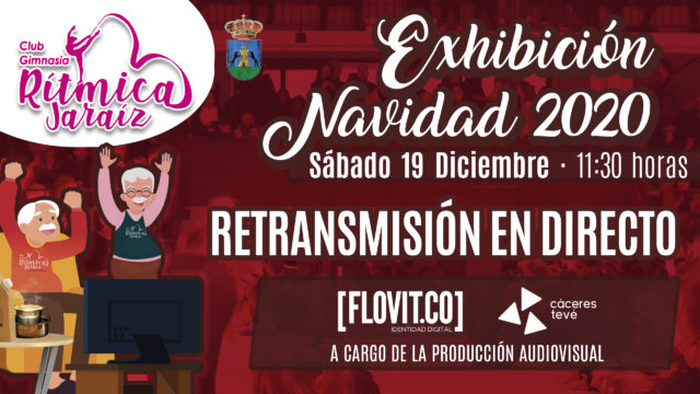 Exhibición Navidad 2020 del Club Gimnasia Rítmica Jaraíz